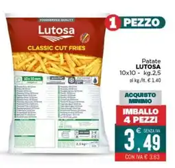 Altasfera Patate Lutosa Classic Cut Fries offerta