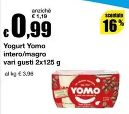 Sì con te Superstore Yogurt Yomo offerta