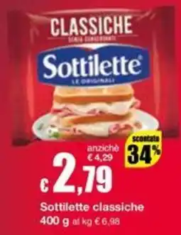 Sì con te Superstore Sottilette classiche offerta