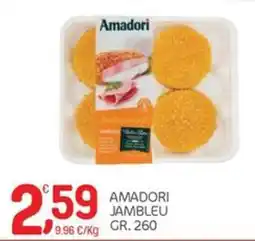 Carni e Affini Supermercati Amadori jambuleu offerta