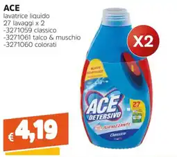 Stop&Shop Ace detergente lavatrice offerta