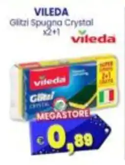 Punto Shopping Megastore Vileda Glitz Spugna Crystal offerta