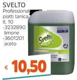 Stop&Shop Svelto Professional piatti tanica offerta