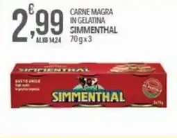 Iper Nonna Isa Carne magra in gelatina Simmenthal offerta