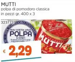 Stop&Shop Polpa di pomodoro classica Mutti offerta