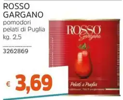Stop&Shop Rossogargano pomodori pelati di Puglia offerta