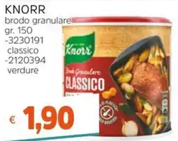 Stop&Shop Knorr brodo granulare classico offerta