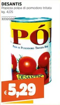 Stop&Shop Popizza polpa di pomodoro tritata Desantis offerta