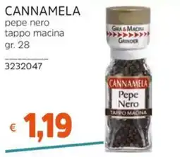 Stop&Shop Cannamela pepe nero offerta