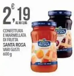 Iper Nonna Isa Confettura e marmellata di frutta Santa Rosa offerta