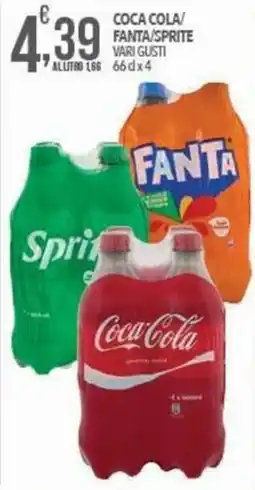 Iper Nonna Isa Coca Cola/Fanta/Sprite vari gusti offerta