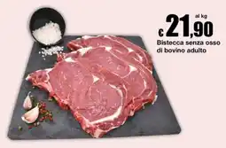 Sì con te Superstore Bistecca senza osso di bovino adulto offerta