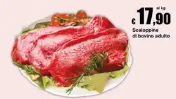 Sì con te Superstore Scaloppine di bovino adulto offerta