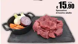 Sì con te Superstore Spezzatino di bovino adulto offerta
