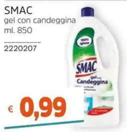 Stop&Shop Smac gel con candeggina offerta