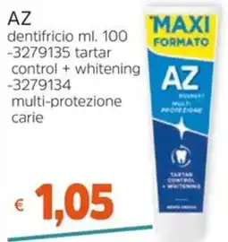 Stop&Shop AZ dentifricio offerta