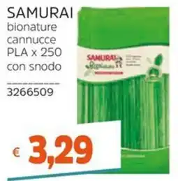 Stop&Shop Samurai cannucce PLA offerta