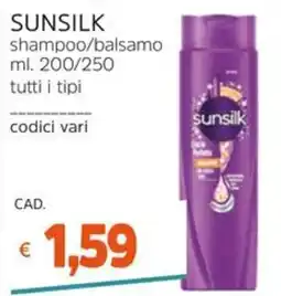 Stop&Shop Sunsilk shampoo/balsamo offerta