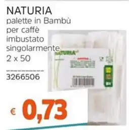 Stop&Shop Palette in Bambù per caffè imbustato offerta