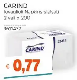Stop&Shop Tovaglioli Carind offerta