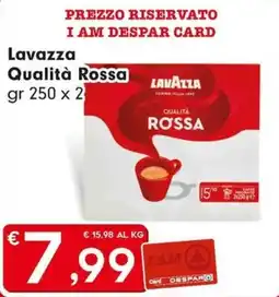 DeSpar Express Lavazza Qualità Rossa offerta