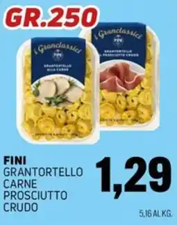 Emporio Amato Finì grantortello carne prosciutto crudo offerta