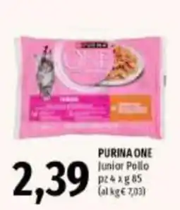 Emi Supermercati Purina One Junior Pollo offerta