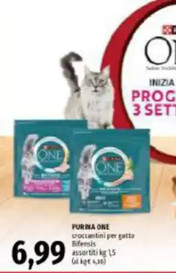 Emi Supermercati Purina One croccantini per gatto Bifensis offerta
