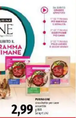 Emi Supermercati Purina One crocchette per cane assortite offerta
