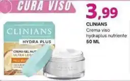 Irys Clinians crema viso hydra plus nutriente offerta