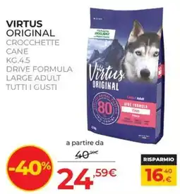 Arcaplanet Virtus Original crocchette cane offerta