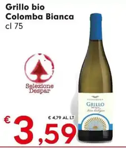 DeSpar Express Grillo bio Colomba Bianca offerta