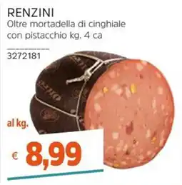 Stop&Shop Oltre mortadella di cinghiale con pistacchio offerta