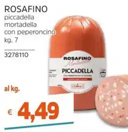 Stop&Shop Rosafino piccadella mortadella con peperoncino offerta