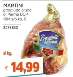 Stop&Shop Prosciutto di Parma Martini offerta