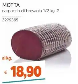 Stop&Shop Motta carpaccio di bresaola offerta