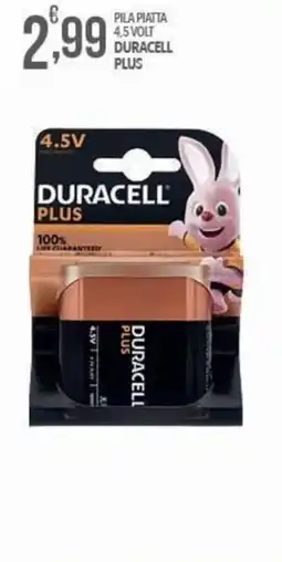 Iper Nonna Isa Pila piatta 4,5 volt Duracell Plus offerta