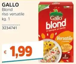 Stop&Shop Gallo blond riso versatile offerta