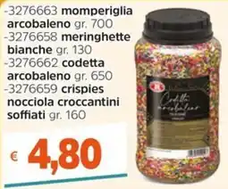 Stop&Shop Codetta arcobaleno offerta