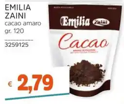 Stop&Shop Emilia Zaini cacao amaro offerta