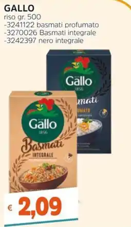 Stop&Shop Gallo riso basmati integrale offerta