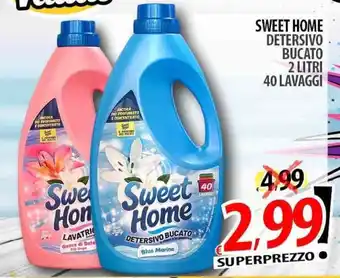 Sweet Home Detersivo Bucato