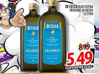De Cecco olio extra vergine di oliva classico