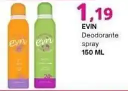 Irys Evin Deodorante spray offerta