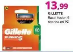 Irys Gillette Rasoi fusion 5 offerta