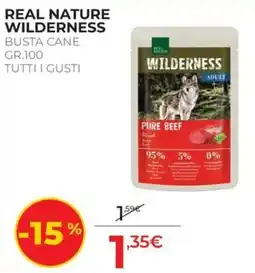 Arcaplanet Real Nature Wilderness Pure Beef offerta
