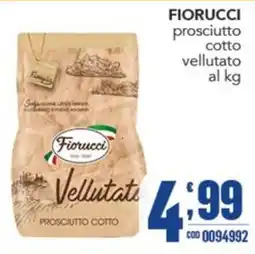 Gruppo di Palo Fiorucci prosciutto cotto vellutato offerta