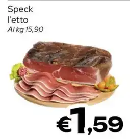 MAX Supermercati Speck l'etto offerta