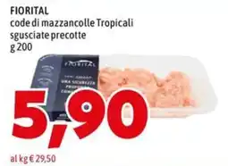 MEGA Fiorital code di mazzancolle Tropicali sgusciate precotte offerta