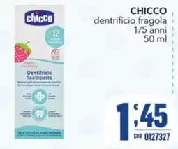 Gruppo di Palo Chicco dentifricio fragola offerta